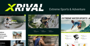 Xrival – Extreme Sports and Adventure WordPress Theme