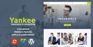 Yankee – Insurance Consulting WordPress Theme