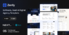Zenfy – Software, SaaS Digital Agency React Next JS Template