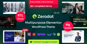 Zerodot – Business Multipurpose Elementor WordPress Theme