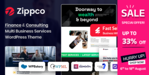 Zippco – Business and Finance Consulting WordPress Theme