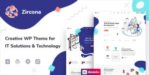 Zircona – IT Solutions Technology WordPress Theme
