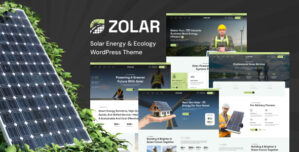 Zolar – Solar Energy WordPress Theme