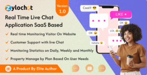ZyloChat – Real Time Live Chat and Website Visitor tracking Application (Saas Based)
